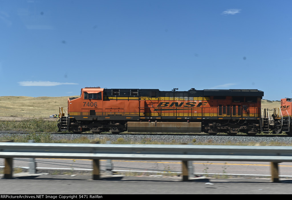 BNSF 7406 - Castle Rock